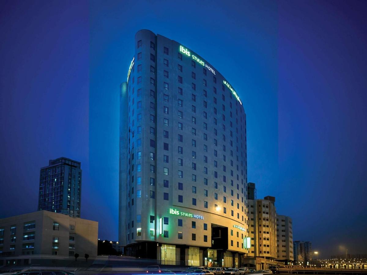 The hotel at night